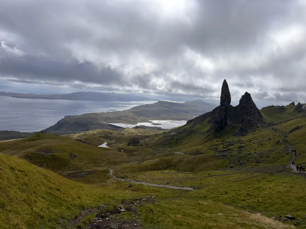 Point de vue sur Old Man of Storr