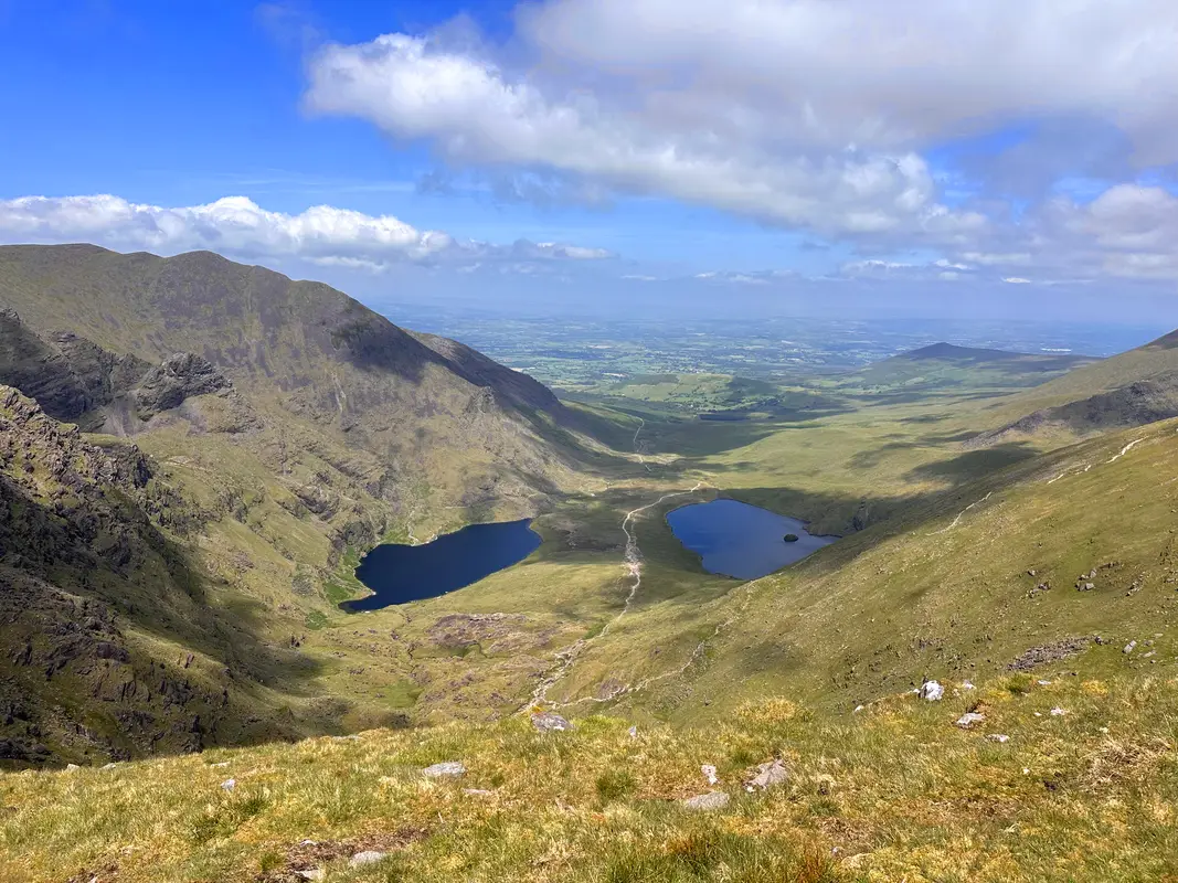 Vue depuis le Carrauntohill
