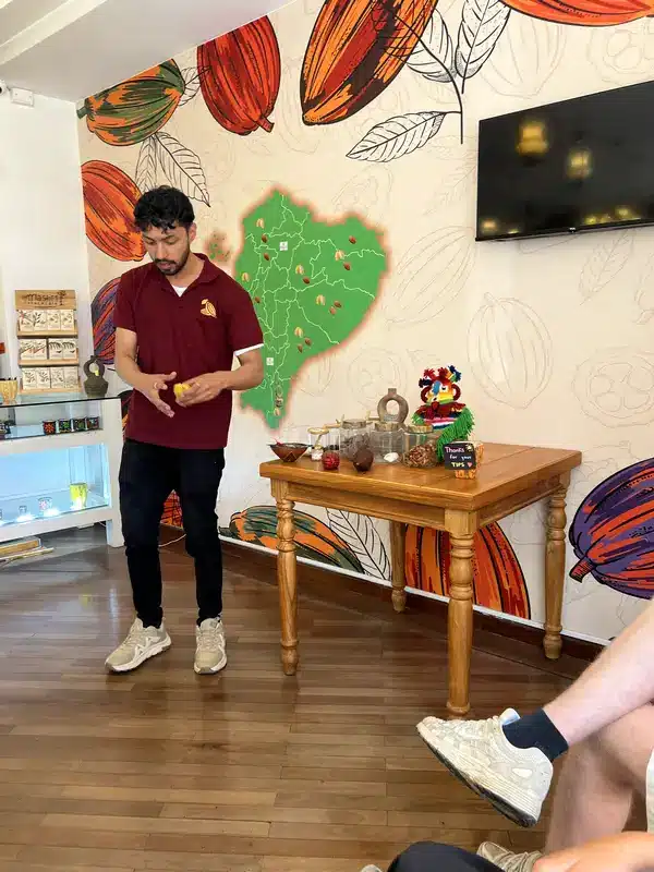 Dégustation de chocolat